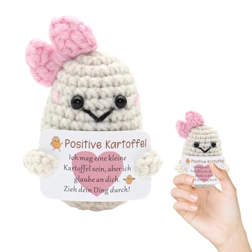 Katyjun Mutmacher Geschenk Beste Freundin, Positive Kartoffel Deutsch, Strickwolle Positive Potato Katyjun Mutmacher Geschenk Beste Freundin, Positive Kartoffel Deutsch, Strickwolle Positive Potato von Katyjun