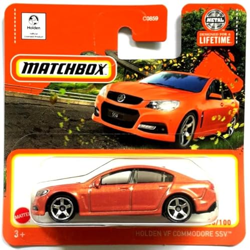 Kauf und Spar Matchbox 2024 Holden VF Commodore SSV [Pearl Orange] 68/100 Auto Spielzeugfahrzeug Erwachsene Automobil Erwachsene Unisex 11 cm x 11 cm x 4 cm 18+ HVN64 von Kauf und Spar