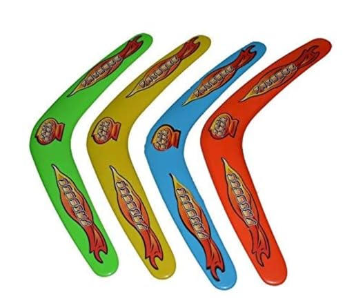 Kaufen-Schenken-Spielen 6-teiliges Bumerang-Set Boomerang – Perfektes Outdoor-Spielzeug für Kinder und Erwachsene von Kaufen-Schenken-Spielen