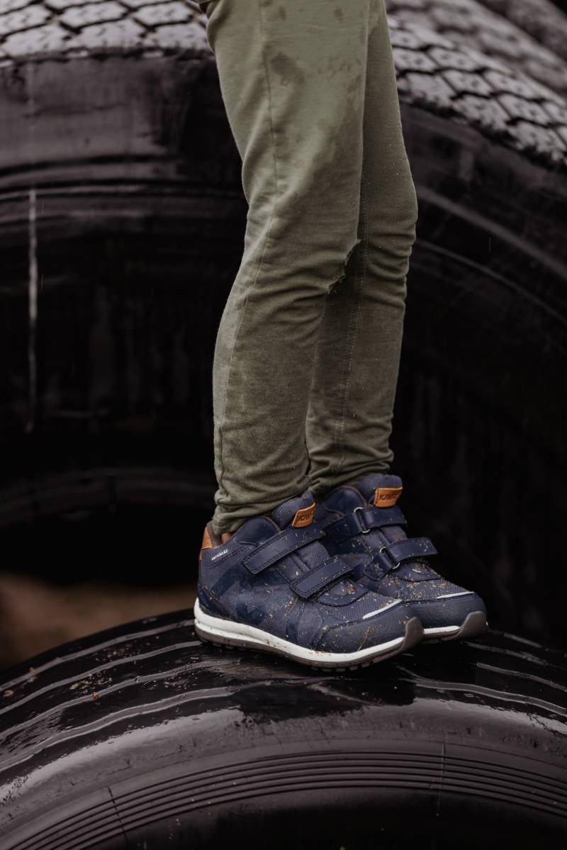 Kavat Iggesund WP Kinder Sneaker, Mood Indigo, 32, Kinderschuhe von Kavat