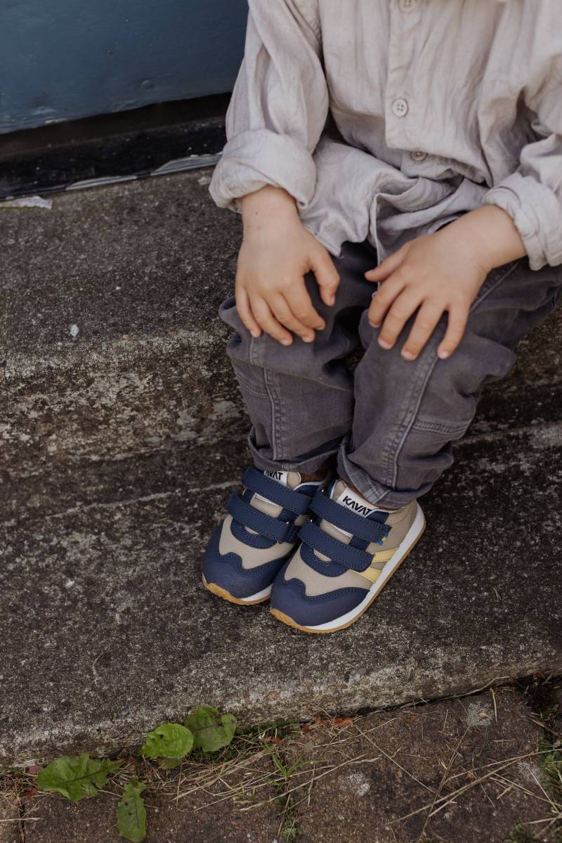 Kavat Tidan 2.0 Kinder Sneaker, Marineblau, 27, Kinderschuhe von Kavat