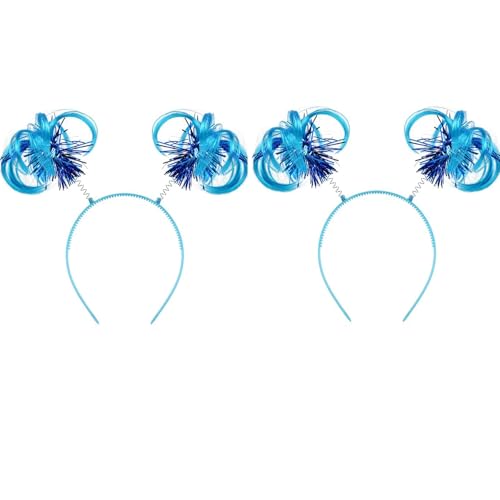 2 x blaue Pferdeschwanz-Stirnbänder für den Welttag des Buches 1 2 Dress Up von Kavoc