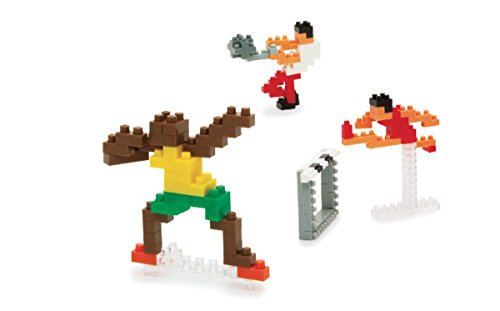 nanoblock NBCB-002 - Athletics / Leichtathletik, Minibaustein 3D-Puzzle, Mini Collection Serie, 160 Teile, Schwierigkeitsstufe 2, mittel von Kawada
