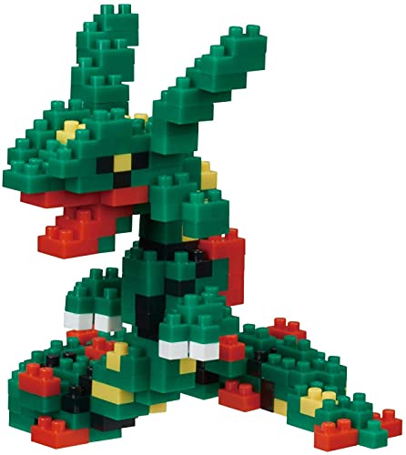 nanoblock - Rayquaza [Pokémon], Pokémon Series Bauset, 240 Teile von nanoblock