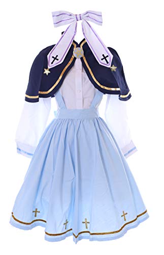 Kawaii-Story MN-174 Magier Bluse Rock Cape blau 4-Teile Damen Kostüm Cosplay von Sakura für Card Captor Fans (M) von Kawaii-Story