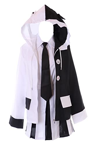 Kawaii-Story MN-211 Monokuma schwarz weiß Schuluniform Anzug mit Rock 4-Teile Damen Kostüm für Danganronpa Fans (XXL) (L) von Kawaii-Story