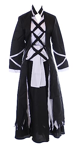 Kawaii-Story MN-220 Shinigami schwarz 6-Teile Herren komplett Cosplay Kostüm für Kurosaki Ichigo Bleach (L) von Kawaii-Story
