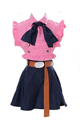 Kawaii-Story MN-24 Elizabeth The Seven Deadly Sins Pink Maid Set Anime Manga Cosplay Kleid Kostüm (Gr. L) von Kawaii-Story