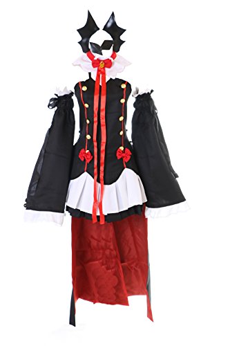 Kawaii-Story MN-33 Seraph of the End Krul Tepes Kleid Vampir Dracula Cosplay Set Kostüm Damen Kleid (S) von Kawaii-Story