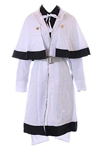 Kawaii-Story MN-99-1 Weiß Mantel 5-Teile Damen Kostüm Set Cosplay von Saiko Yonebayashi für Tokyo Ghoul Fans (XL) von Kawaii-Story