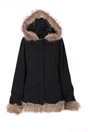 Kawaii-Story TA-09 Durarara Izaya Orihara schwarz Kapuzen Jacke Fell costume Kostüm Cosplay (S) von Kawaii-Story