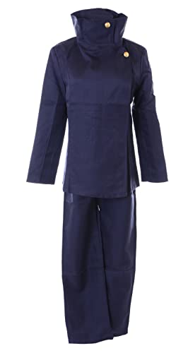 MN-205 Megumi Fushiguro blau Anzug Schuluniform Unisex Kostüm Cosplay für Jujutsu Kaisen (L) von Kawaii-Story