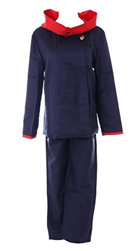 MN-207 Yuji Itadori blau Anzug Schuluniform Unisex Kostüm Cosplay für Jujutsu Kaisen (M) von Kawaii-Story