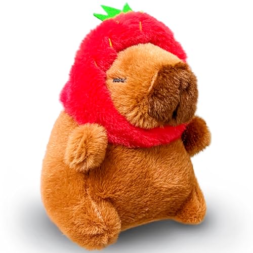 Kawaii Capybara Stofftier Kawaii Plüschtiere Schlüsselanhänger, Mini Plüschtiere für Mädchen Jungen und Babys, Capybara Stofftiere Plüsch für Weihnachtsdekorationen, Valentinstagsgeschenke Kawaii Capybara Stofftier Kawaii Plüschtiere Schlüsselanhänger, Mini Plüschtiere für Mädchen Jungen und Babys, Capybara Stofftiere Plüsch für Weihnachtsdekorationen, Valentinstagsgeschenke von Kawaite