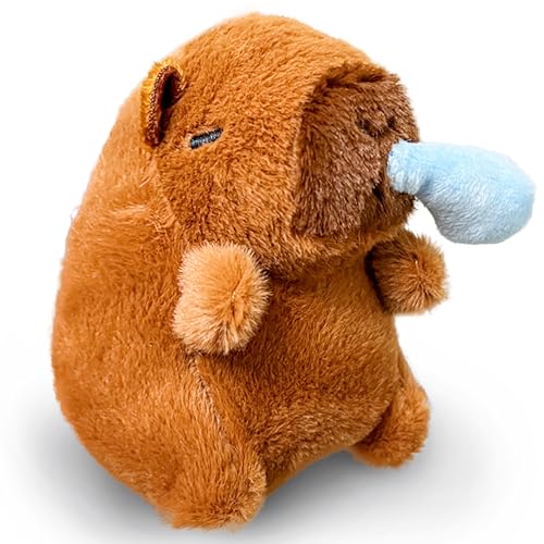 Kuschelige Capybara Stofftiere Plüschtiere für Kinder und Babys, niedliche Capybara-Plüsch-Schlüsselanhänger, Spielzeug, Mini-Stofftiere für Karnevalspreise, Kinder-Partygeschenke Kuschelige Capybara Stofftiere Plüschtiere für Kinder und Babys, niedliche Capybara-Plüsch-Schlüsselanhänger, Spielzeug, Mini-Stofftiere für Karnevalspreise, Kinder-Partygeschenke von Kawaite