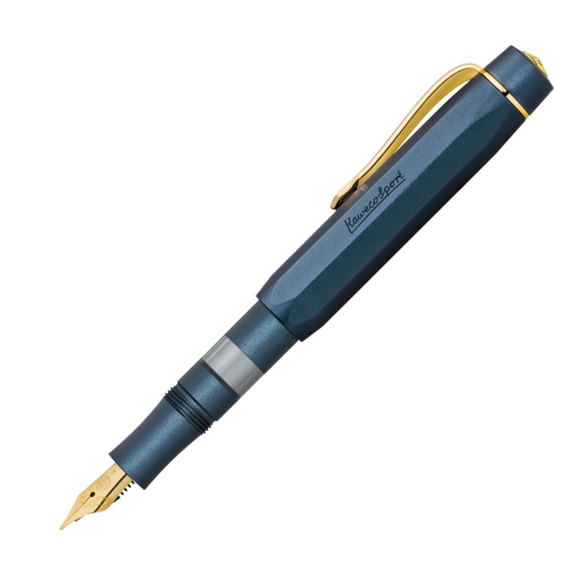 Kaweco Füllfederhalter AL Sport Piston Navy/Gold BB Kaweco Füllfederhalter AL Sport Piston Navy/Gold BB von Kaweco