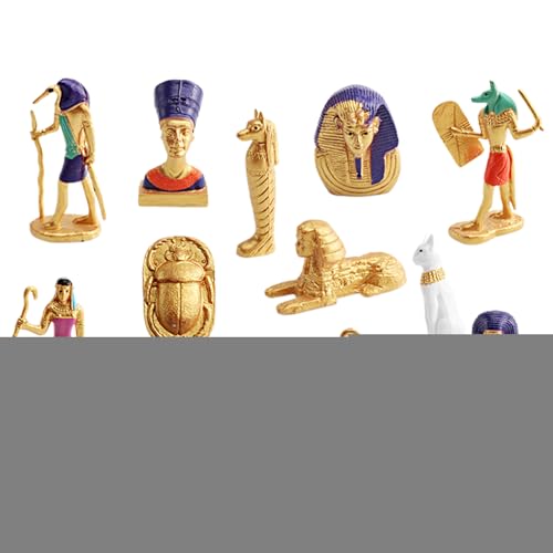 Kaxenig Schreibtisch Figuren, Miniatur-Figuren Ägyptischer Stil, Dekoratives Lernspiel Set Zur Förderung Der Kreativität Für Frauen Mädchen Schule Fans Zuhause Spielzeit Kaxenig Schreibtisch Figuren, Miniatur-Figuren Ägyptischer Stil, Dekoratives Lernspiel Set Zur Förderung Der Kreativität Für Frauen Mädchen Schule Fans Zuhause Spielzeit von Kaxenig