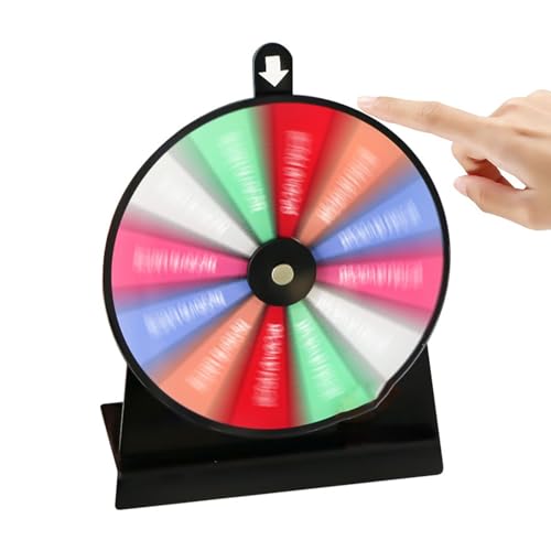 Spin Wheel, Preisrad-Spinner mit Ständer - Abnehmbarer Glücksrad-Spinner mit Ständer - Löschbare Acryltafel, Tisch-Preisrad, 12 Slots, Rouletterad für Messen, Karneval, Festivals Spin Wheel, Preisrad-Spinner mit Ständer - Abnehmbarer Glücksrad-Spinner mit Ständer - Löschbare Acryltafel, Tisch-Preisrad, 12 Slots, Rouletterad für Messen, Karneval, Festivals von Kaxenig