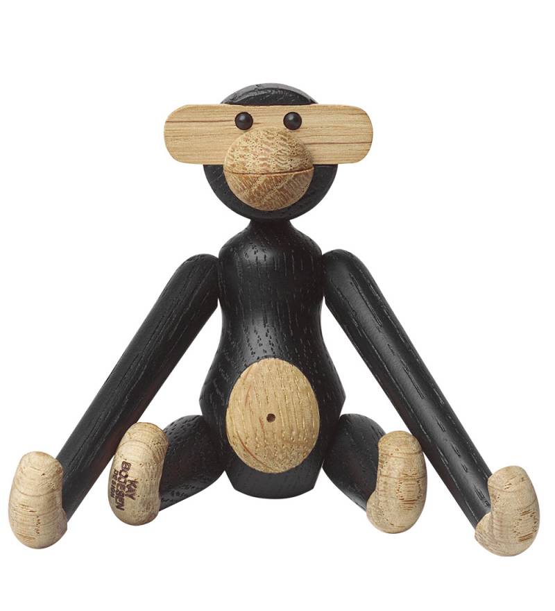 Kay Bojesen Holzfigur - Affe - 10 cm - Mini - Dunkel gebeizt Eic - Kay Bojesen - One Size - Dekoration Kay Bojesen Holzfigur - Affe - 10 cm - Mini - Dunkel gebeizt Eic - Kay Bojesen - One Size - Dekoration von Kay Bojesen