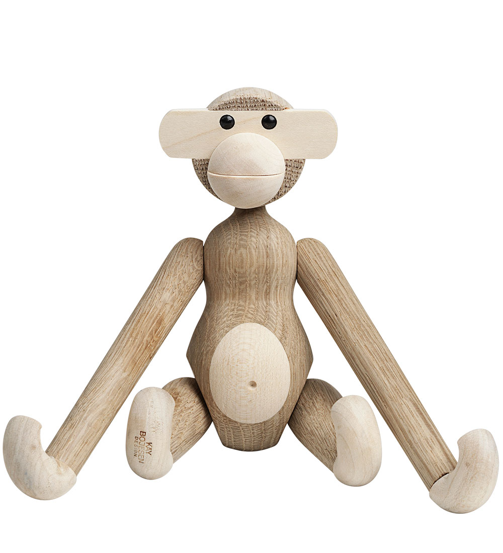 Kay Bojesen Holzfigur - Affe - 20 cm - Klein - Eiche/Ahorn - Kay Bojesen - One Size - Dekoration Kay Bojesen Holzfigur - Affe - 20 cm - Klein - Eiche/Ahorn - Kay Bojesen - One Size - Dekoration von Kay Bojesen