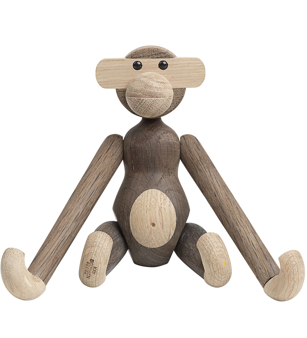 Kay Bojesen Holzfigur - Affe 20 cm - Klein - Eiche/Räuchereiche - Kay Bojesen - One Size - Dekoration Kay Bojesen Holzfigur - Affe 20 cm - Klein - Eiche/Räuchereiche - Kay Bojesen - One Size - Dekoration von Kay Bojesen