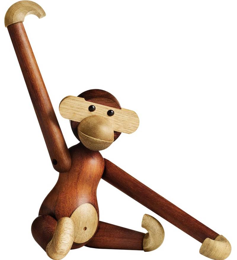 Kay Bojesen Holzfigur - Affe - 20 cm - Klein - Teak/Limba - Kay Bojesen - One Size - Dekoration Kay Bojesen Holzfigur - Affe - 20 cm - Klein - Teak/Limba - Kay Bojesen - One Size - Dekoration von Kay Bojesen