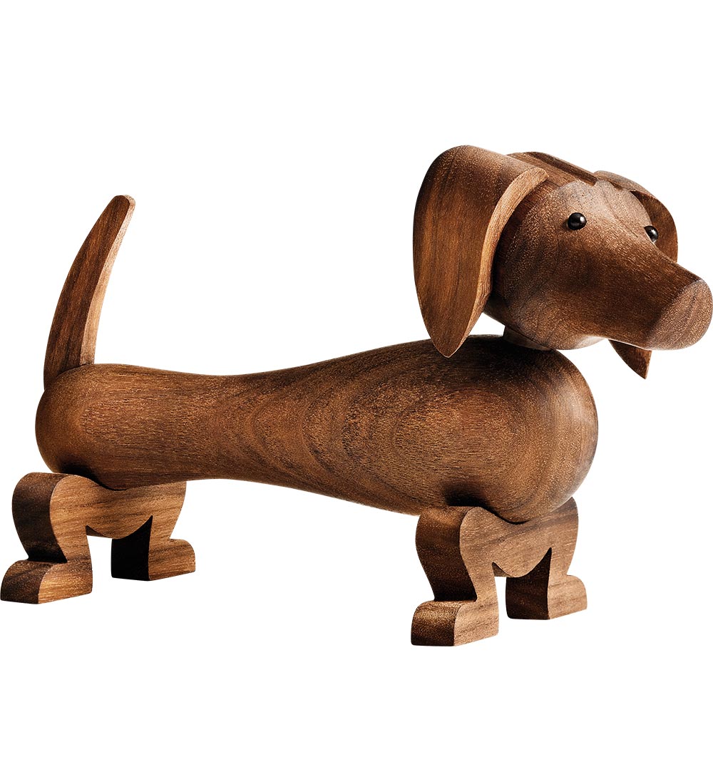 Kay Bojesen Holzfigur - Dackel - 18 cm - Walnuss - Kay Bojesen - One Size - Dekoration Kay Bojesen Holzfigur - Dackel - 18 cm - Walnuss - Kay Bojesen - One Size - Dekoration von Kay Bojesen