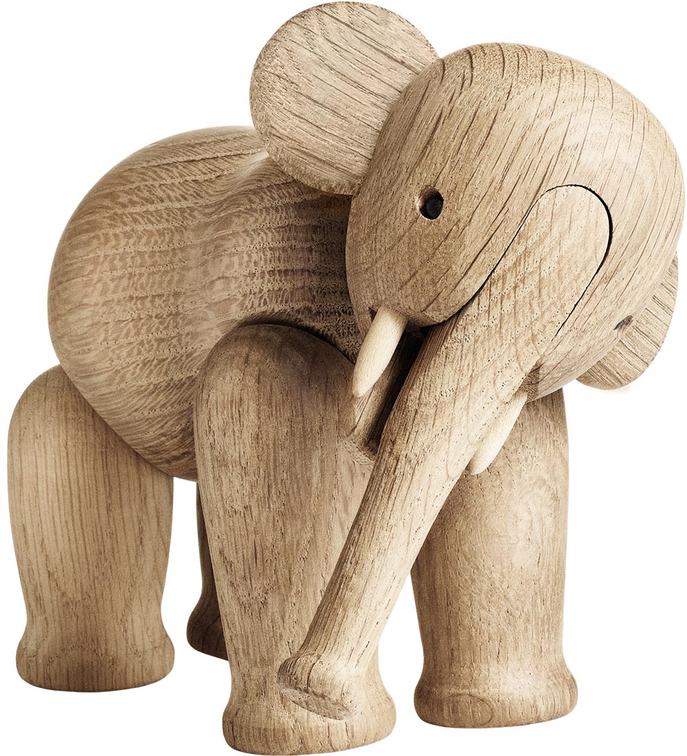 Kay Bojesen Holzfigur - Elefant - 12 cm - Klein - Eiche - Kay Bojesen - One Size - Dekoration Kay Bojesen Holzfigur - Elefant - 12 cm - Klein - Eiche - Kay Bojesen - One Size - Dekoration von Kay Bojesen