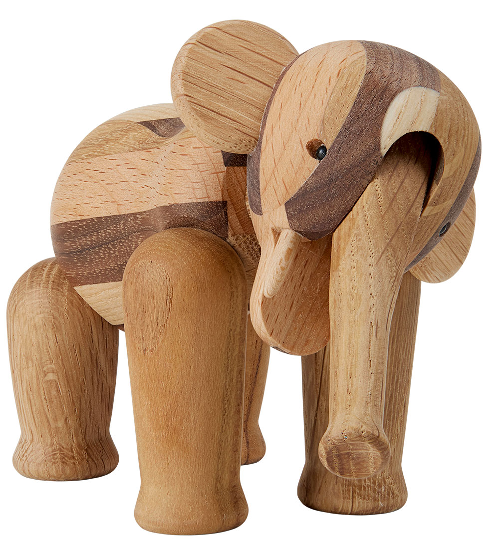 Kay Bojesen Holzfigur - Elefant - 9,5 cm - Mini - Jubilæ überarb - Kay Bojesen - One Size - Dekoration Kay Bojesen Holzfigur - Elefant - 9,5 cm - Mini - Jubilæ überarb - Kay Bojesen - One Size - Dekoration von Kay Bojesen