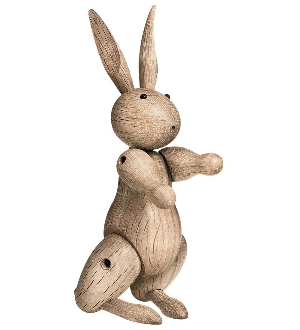 Kay Bojesen Holzfigur - Hase - 16 cm - Eiche - Kay Bojesen - One Size - Dekoration von Kay Bojesen