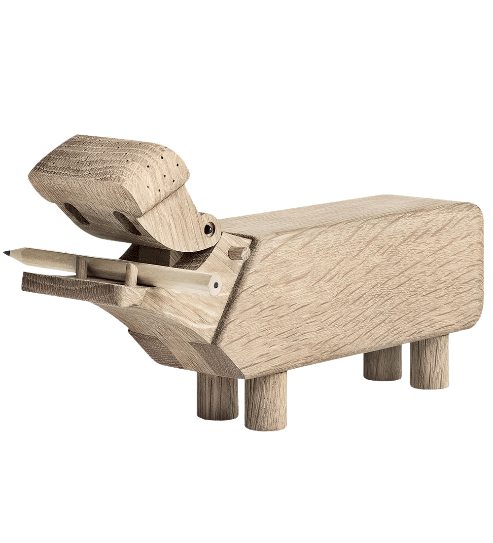 Kay Bojesen Holzfigur - Nilpferd - H9 cm - Eiche - Kay Bojesen - One Size - Dekoration Kay Bojesen Holzfigur - Nilpferd - H9 cm - Eiche - Kay Bojesen - One Size - Dekoration von Kay Bojesen
