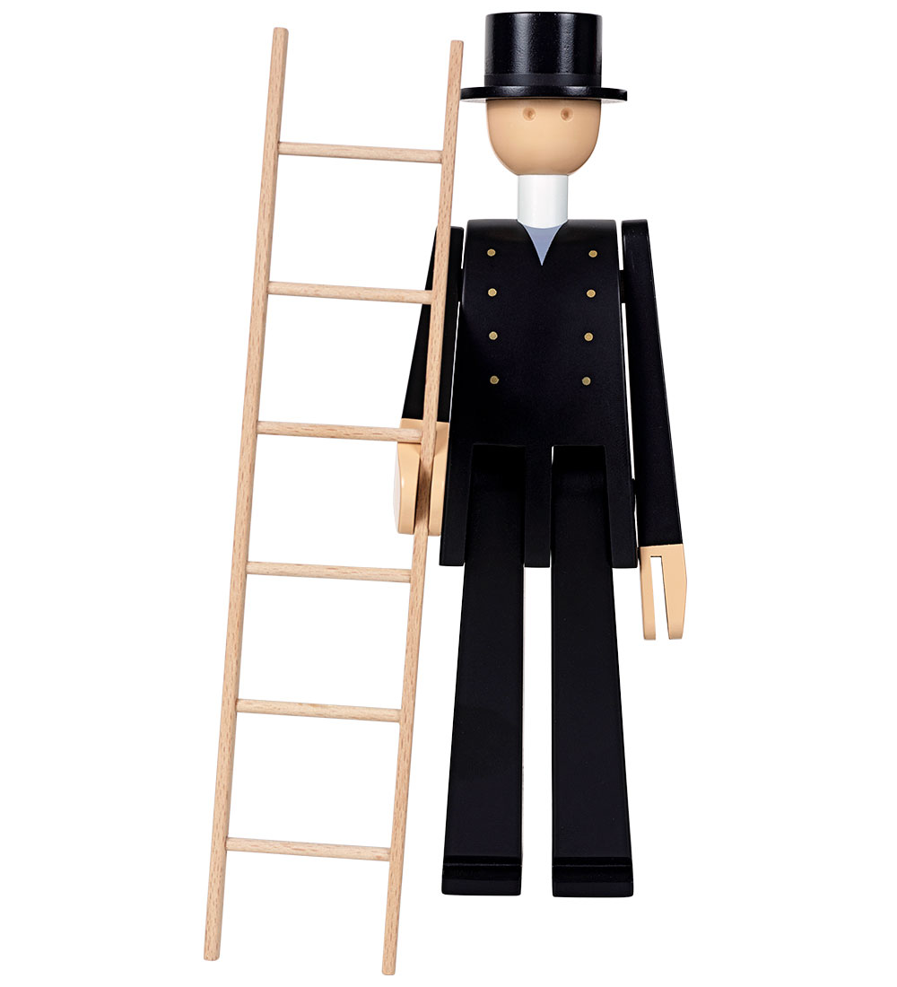 Kay Bojesen Holzfigur - Schornsteinfeger - 21 cm - Schwarz - Kay Bojesen - One Size - Dekoration Kay Bojesen Holzfigur - Schornsteinfeger - 21 cm - Schwarz - Kay Bojesen - One Size - Dekoration von Kay Bojesen