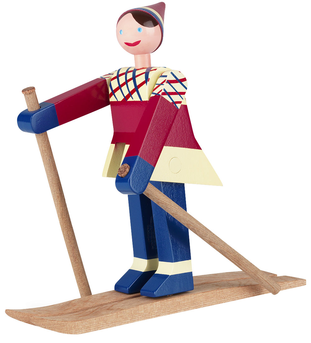 Kay Bojesen Holzfigur - Skifahrerin Datti - Mädchen 15,5 cm - Bl - Kay Bojesen - One Size - Dekoration Kay Bojesen Holzfigur - Skifahrerin Datti - Mädchen 15,5 cm - Bl - Kay Bojesen - One Size - Dekoration von Kay Bojesen