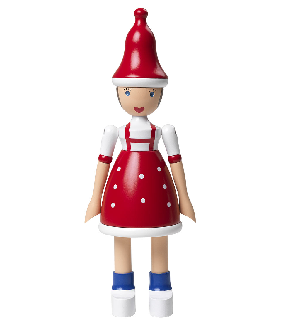 Kay Bojesen Holzfigur - Weihnachten Lise - 17,5 cm - Rot/Blau/We - Kay Bojesen - One Size - Dekoration Kay Bojesen Holzfigur - Weihnachten Lise - 17,5 cm - Rot/Blau/We - Kay Bojesen - One Size - Dekoration von Kay Bojesen
