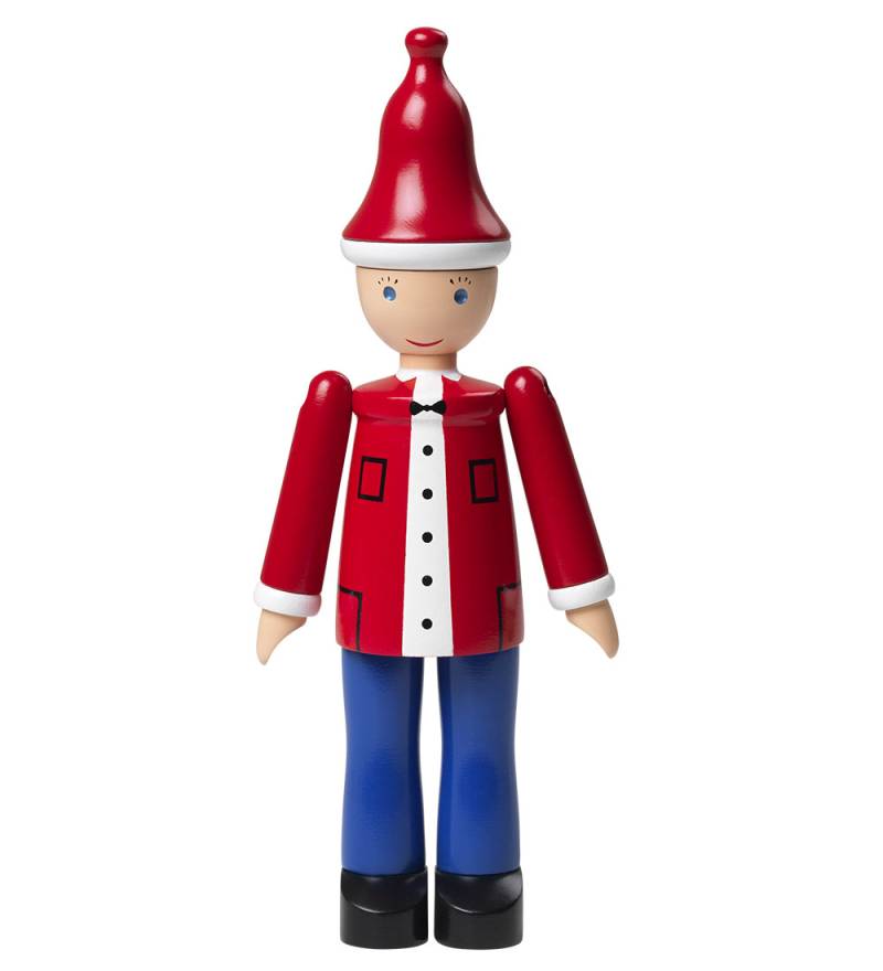 Kay Bojesen Holzfigur - Weihnachten Ole 17,5 cm - Rot/Blau/Weiß - Kay Bojesen - One Size - Dekoration Kay Bojesen Holzfigur - Weihnachten Ole 17,5 cm - Rot/Blau/Weiß - Kay Bojesen - One Size - Dekoration von Kay Bojesen
