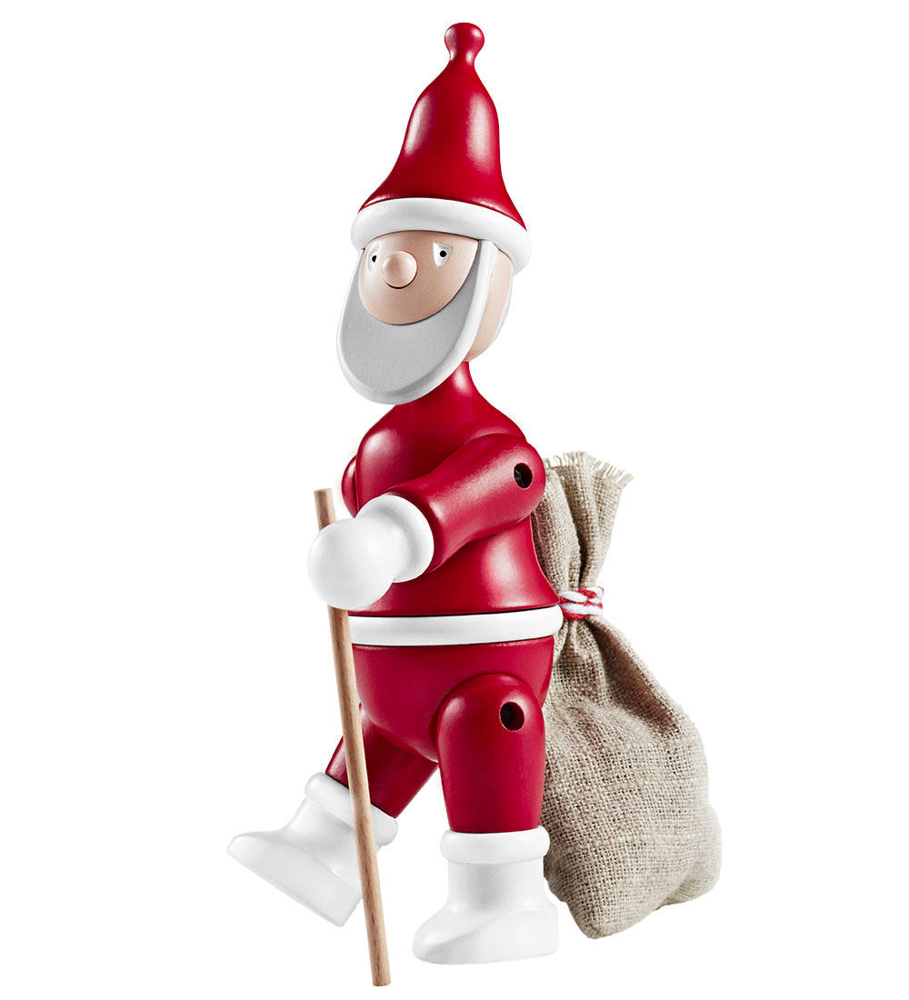 Kay Bojesen Holzfigur - Weihnachtsmann - 20 cm - Rot/Weiß - Kay Bojesen - One Size - Dekoration Kay Bojesen Holzfigur - Weihnachtsmann - 20 cm - Rot/Weiß - Kay Bojesen - One Size - Dekoration von Kay Bojesen