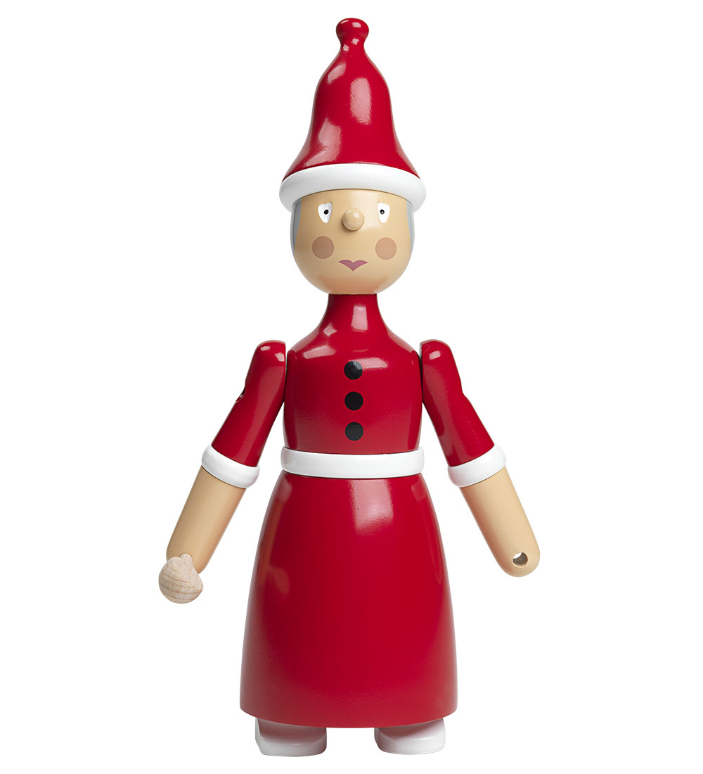 Kay Bojesen Holzfigur - Weihnachtsmann - 20 cm - Rot/Weiß - Kay Bojesen - One Size - Dekoration Kay Bojesen Holzfigur - Weihnachtsmann - 20 cm - Rot/Weiß - Kay Bojesen - One Size - Dekoration von Kay Bojesen