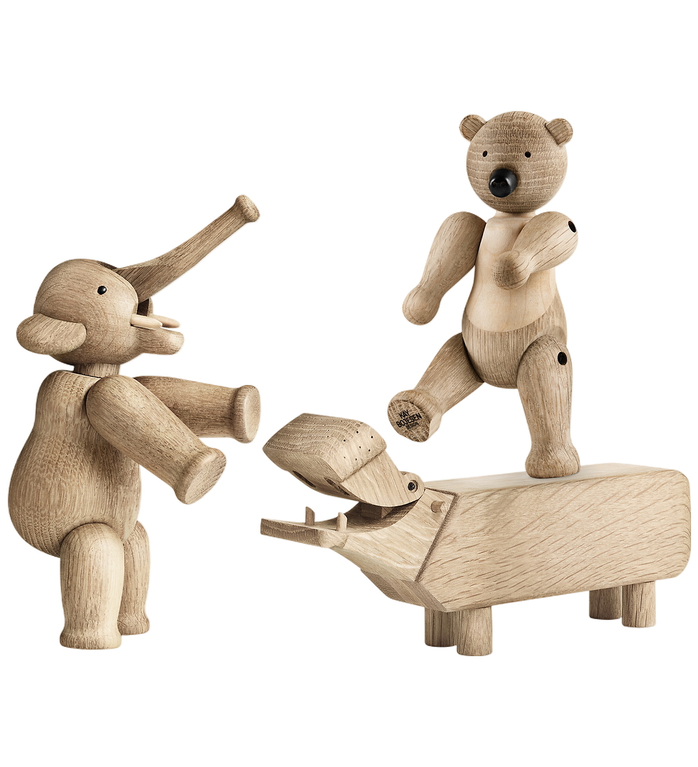 Kay Bojesen Holzfiguren - Sampak Liliput - 3er-Pack - Eiche - Kay Bojesen - One Size - Dekoration Kay Bojesen Holzfiguren - Sampak Liliput - 3er-Pack - Eiche - Kay Bojesen - One Size - Dekoration von Kay Bojesen