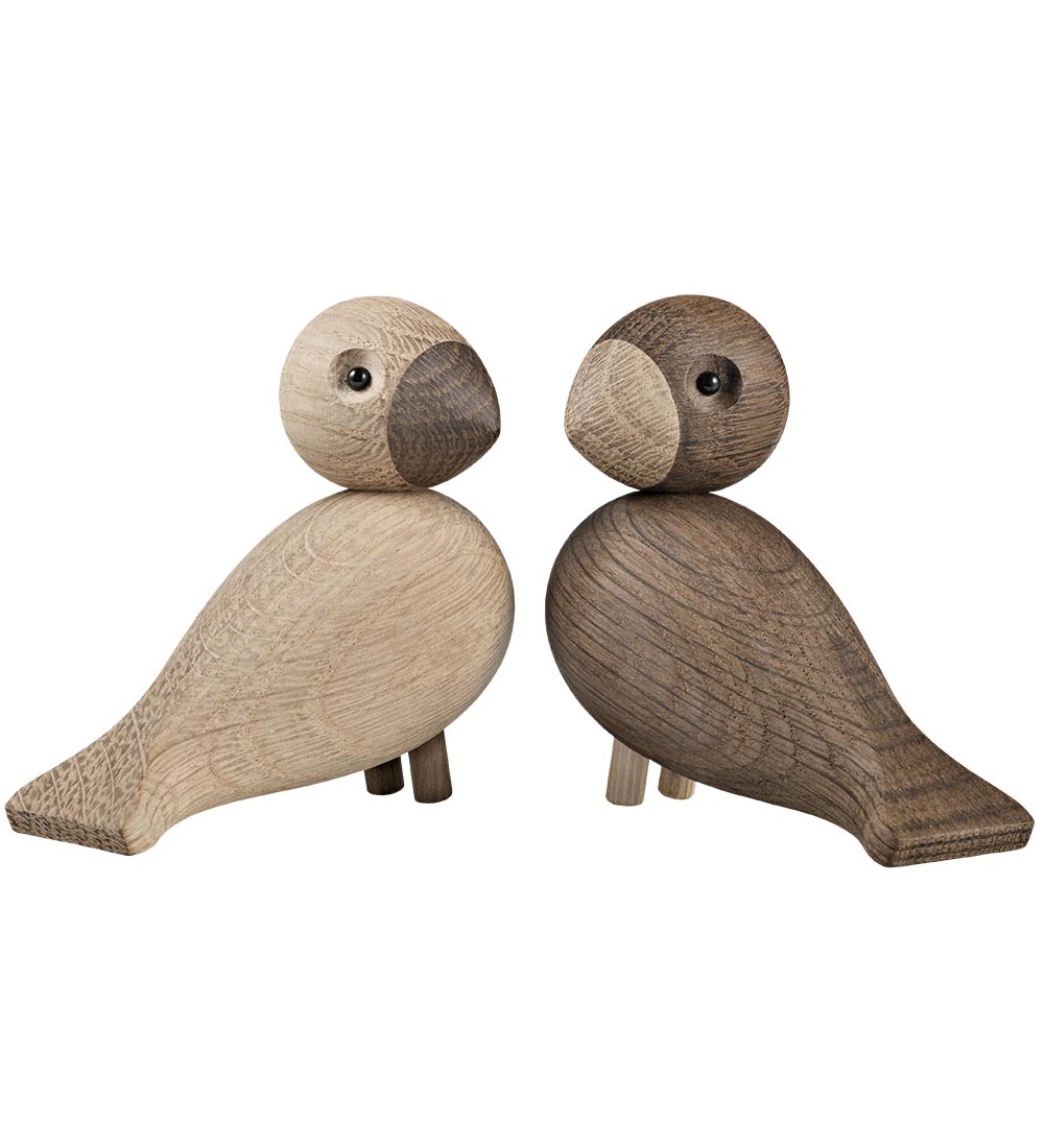 Kay Bojesen Holzfiguren - Turteltauben - 9 cm - Eiche/Räuchereic - Kay Bojesen - One Size - Dekoration Kay Bojesen Holzfiguren - Turteltauben - 9 cm - Eiche/Räuchereic - Kay Bojesen - One Size - Dekoration von Kay Bojesen