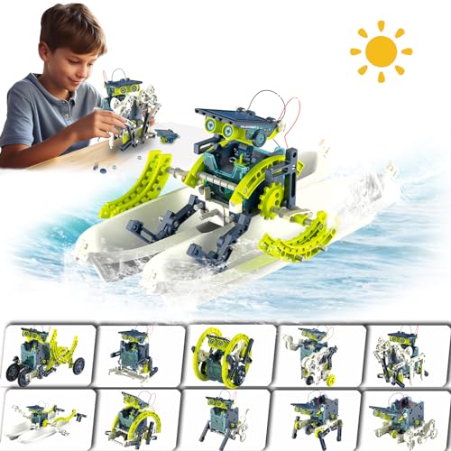 12-in-1 Solar Roboter Geschenke für 8 9 10 11 12 13 14 Jährige Jungs Konstruktionsspielzeug Spielzeug 8-12 Jahre Junge Experimente Geburtstag Weihnachten Coole Idee Geschenk Junge 8 9 10 11 12 Jahre 12-in-1 Solar Roboter Geschenke für 8 9 10 11 12 13 14 Jährige Jungs Konstruktionsspielzeug Spielzeug 8-12 Jahre Junge Experimente Geburtstag Weihnachten Coole Idee Geschenk Junge 8 9 10 11 12 Jahre von KayQidee