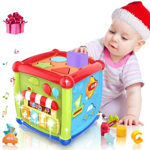 KayQidee Baby Spielzeug ab 1 Jahr Mädchen Junge Motorikspielzeug Kinderspielzeug ab 1 2 Jahr Sort Musik/Licht ab 6 9 12 18 Monate Babyspielzeug Geburtstag Weihnachten Geschenk 1 Jahr Junge Mädchen KayQidee Baby Spielzeug ab 1 Jahr Mädchen Junge Motorikspielzeug Kinderspielzeug ab 1 2 Jahr Sort Musik/Licht ab 6 9 12 18 Monate Babyspielzeug Geburtstag Weihnachten Geschenk 1 Jahr Junge Mädchen von KayQidee