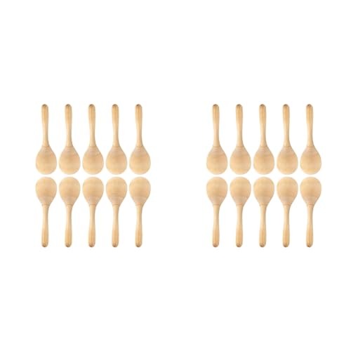 Kayfg 20 Stück Maracas Handpercussion-Rasseln DIY Maracas mit Knackigem Blasklang für Musik-Partygeschenke Kayfg 20 Stück Maracas Handpercussion-Rasseln DIY Maracas mit Knackigem Blasklang für Musik-Partygeschenke von Kayfg