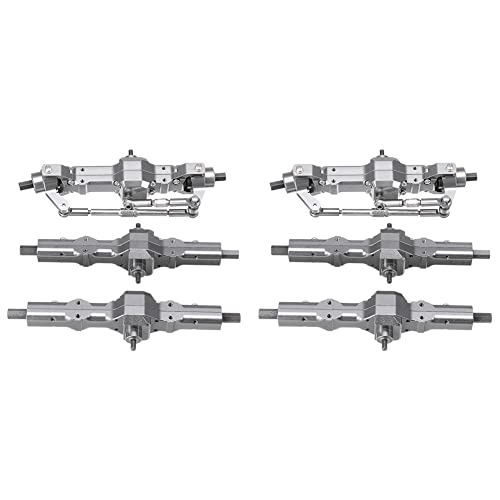 Kayfg 2X für 1/16 B16 B36 6WD Vorne/Hinten/Brücke Achs Teil Set RC Auto Teile Aluminium Legierung von Kayfg