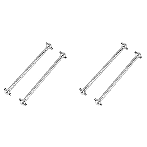 Kayfg 4 Stücke Metall Stahl Antriebswelle Dogbone M5367 für Hobby Smax 1621 1625 1631 1635 1651 1655 1/16 RC Auto Upgrade Teile von Kayfg