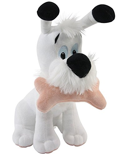 Asterix Plüschtier Idefix mit Knochen 17cm gross von Kayford Holdings Limited