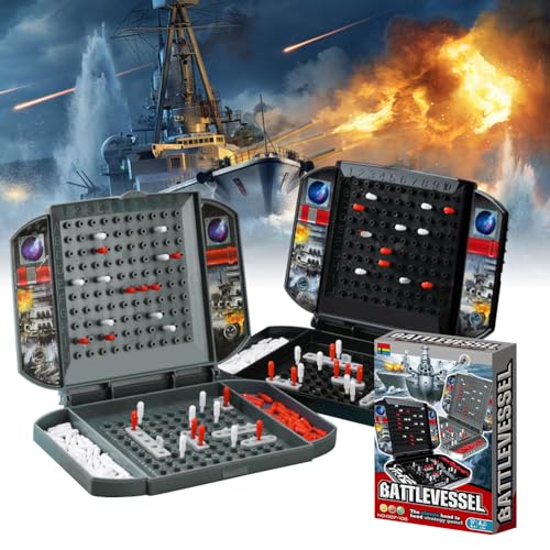 Kayuneed Seeschlacht Spiel, Schiffe Versenken Spiel, Schiffe Versenken Brettspiel, Seeschlacht Spielzeug, Multi Spieler Brettspiel, Multiplayer-Spiele, Knobelspiele für Familie-Spielzeug ab 4 Jahre Kayuneed Seeschlacht Spiel, Schiffe Versenken Spiel, Schiffe Versenken Brettspiel, Seeschlacht Spielzeug, Multi Spieler Brettspiel, Multiplayer-Spiele, Knobelspiele für Familie-Spielzeug ab 4 Jahre von Kayuneed