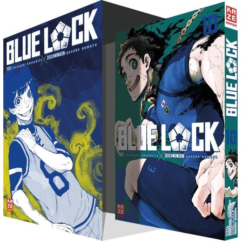 Blue Lock - Band 10 mit Sammelschuber von Crunchyroll Manga
