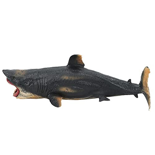 Kcabrtet Hai-Modell, Simulation von Meereslebewesen, Tiermodell, Für Jungen Und Mädchen, Geburtstagsgeschenk(New Hollow Giant Toothed Shark Model) von Kcabrtet