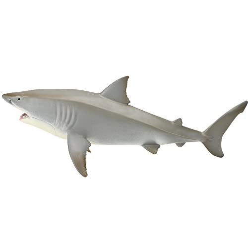 Kcabrtet Hai-Modell, Simulation von Meereslebewesen, Tiermodell, Für Jungen Und Mädchen, Geburtstagsgeschenk(New Hollow Great White Shark Model) von Kcabrtet