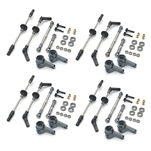 Kcvzitrds 4 x Lenkungsschneide-Set aus Stahl für MN D90 D91 MN96 MN99 MN99S 1/12 Ersatzteile für RC Auto Kcvzitrds 4 x Lenkungsschneide-Set aus Stahl für MN D90 D91 MN96 MN99 MN99S 1/12 Ersatzteile für RC Auto von Kcvzitrds